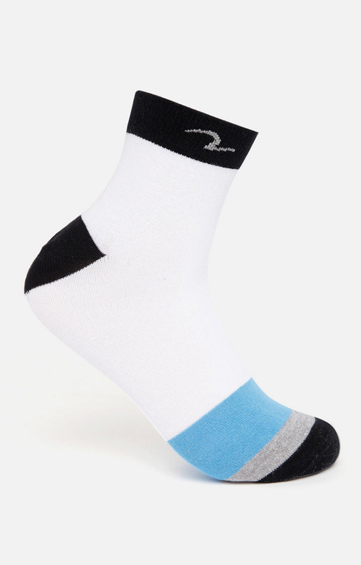 Spykar Blue and Green Socks - Pack Of 2