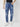 Spykar Men Mid Blue Cotton Slim Fit Narrow Length Mild Distressed Low Rise Jeans (Skinny)
