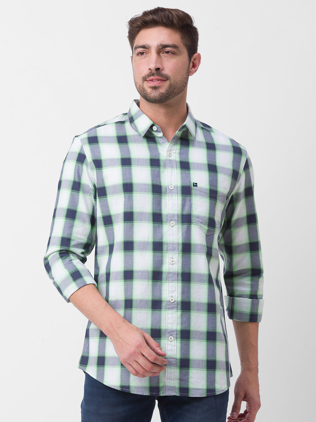 Neon green hotsell shirt men