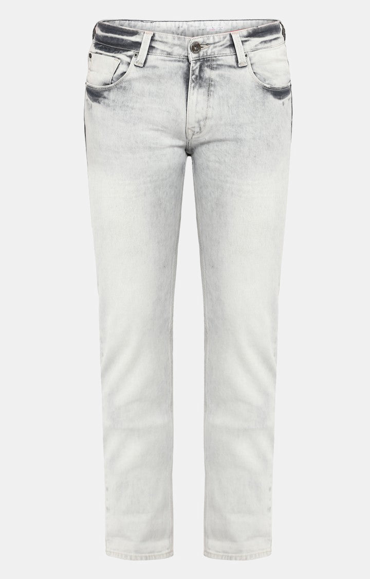 Spykar Men Grey Low Rise Skinny Jeans