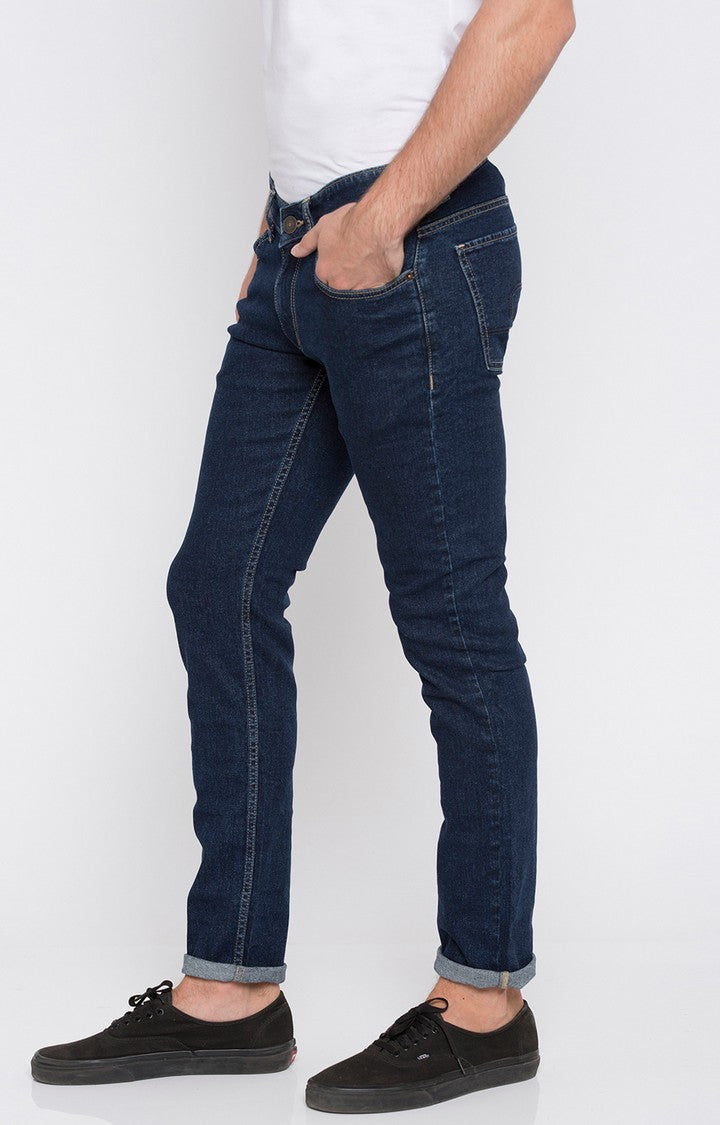 Spykar Men Cotton Low-Rise Skinny Jeans