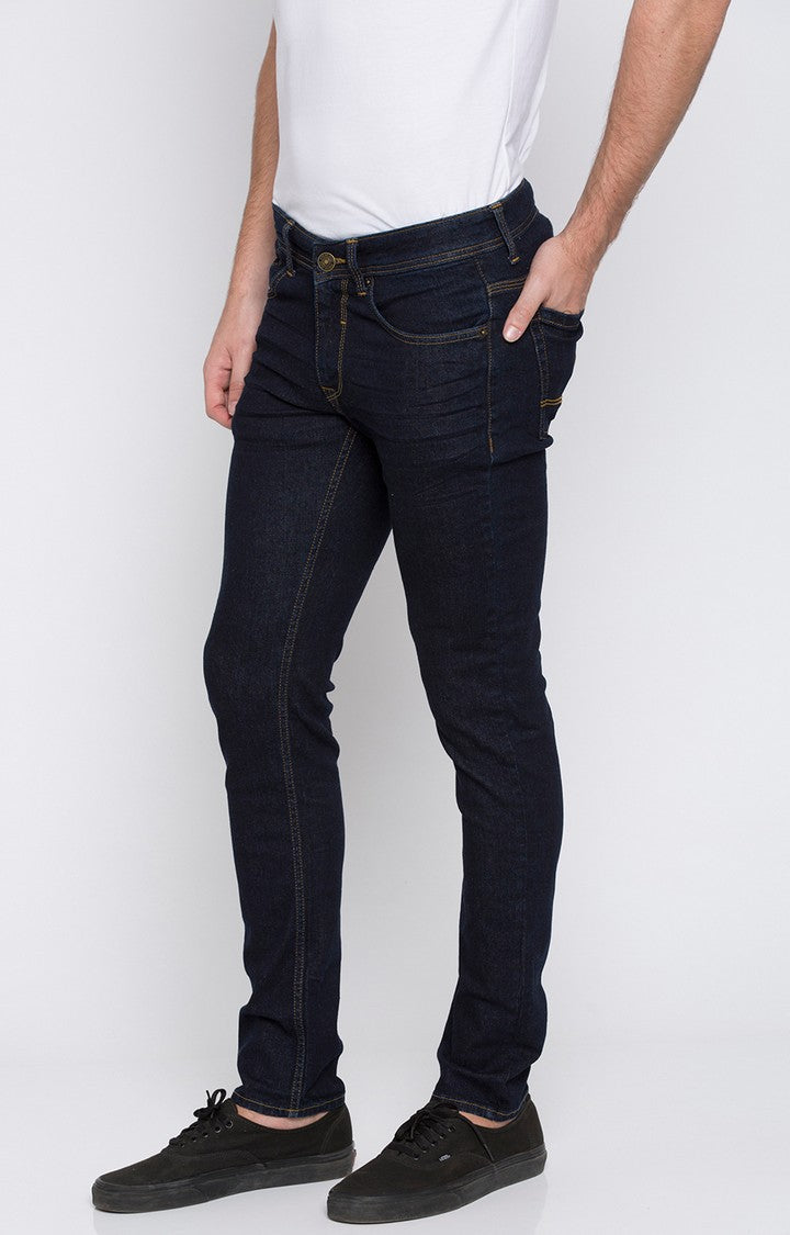 Spykar Men Cotton Low-Rise Skinny Jeans