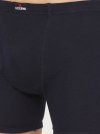 Underjeans By Spykar Men Premium Navy Cotton Trunk