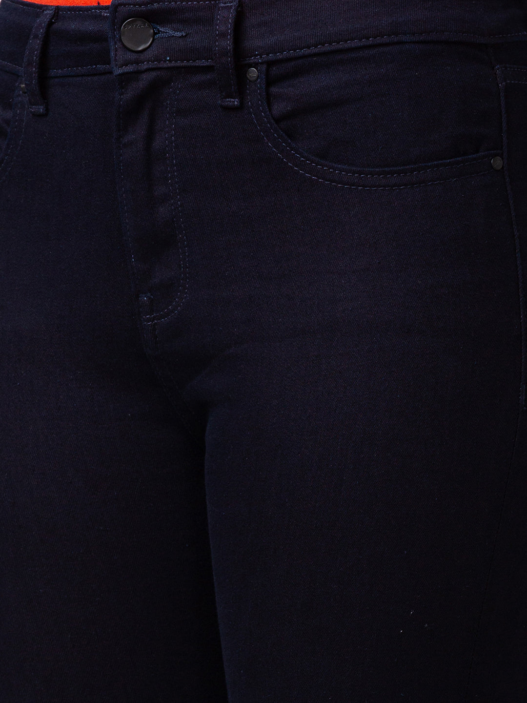 Buy OnlineSpykar Women Dark Blue Cotton Super Skinny Fit Ankle Length  Clean Look High Rise Jeans (Alexa)