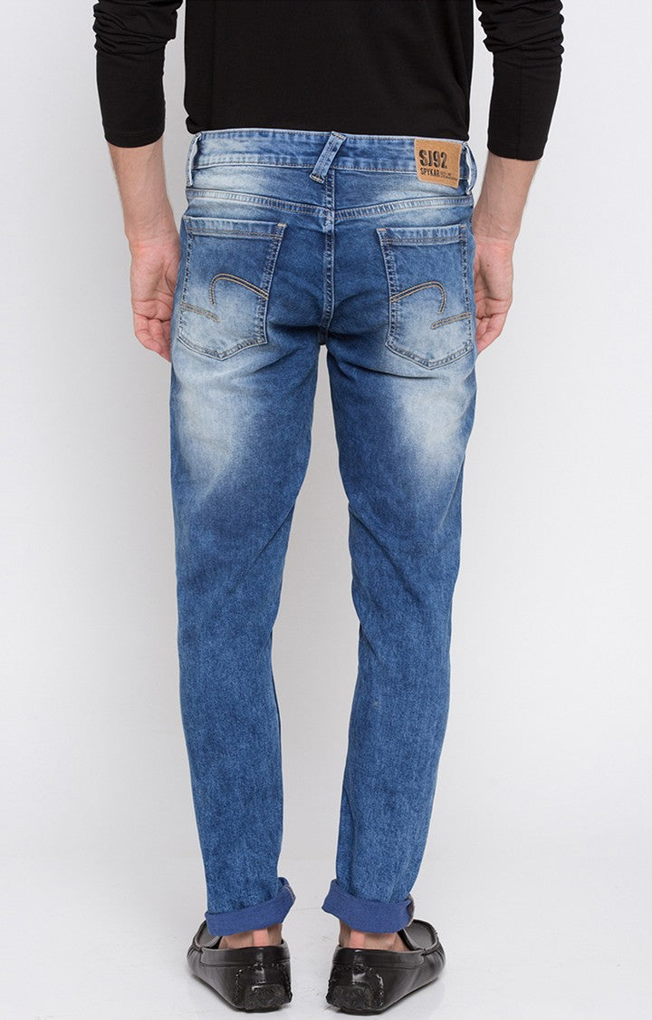 Spykar Men Cotton Low-Rise Skinny Jeans