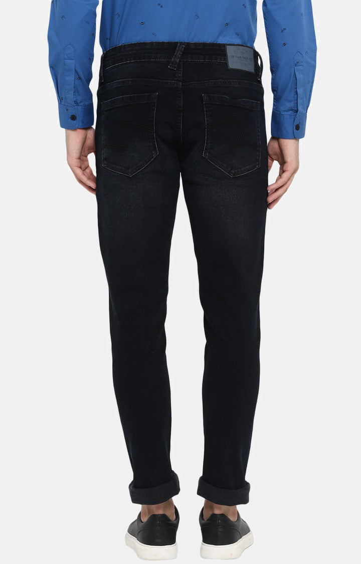 Spykar Men Blue Solid Skinny Fit Jeans