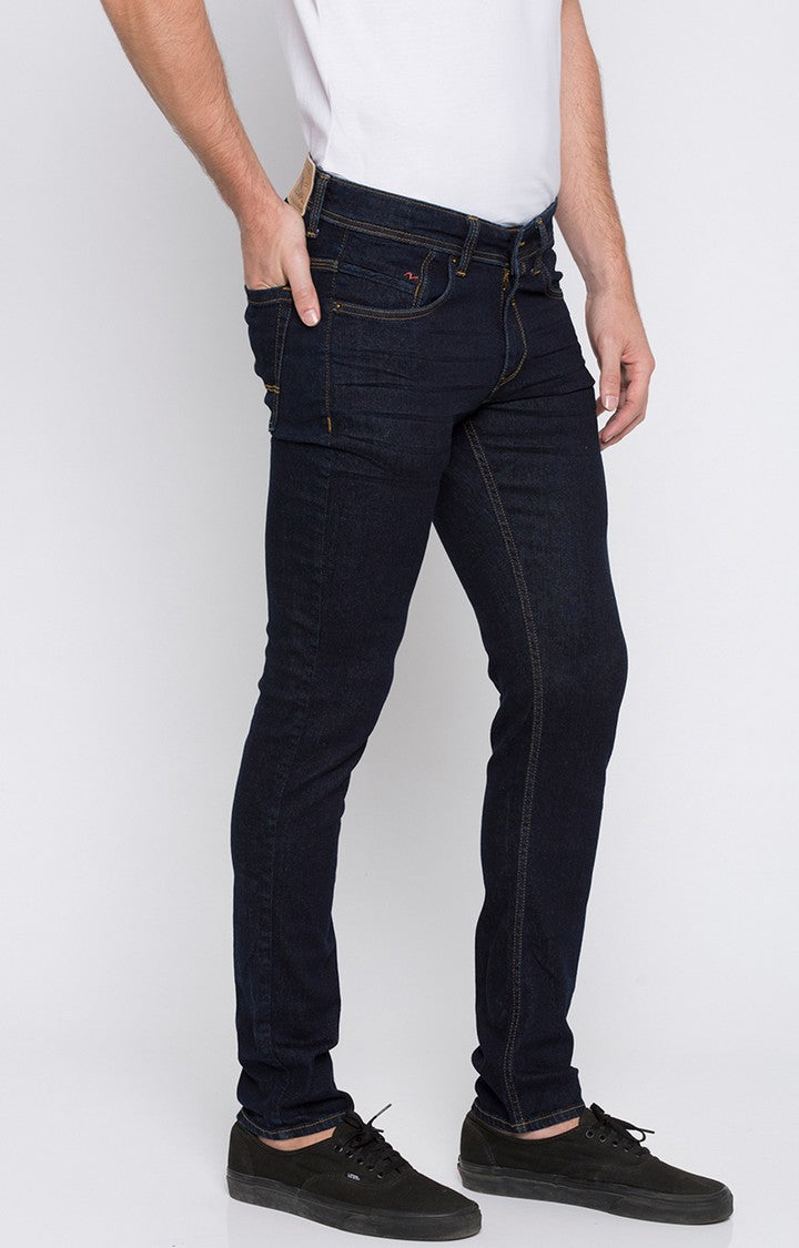 Spykar Men Cotton Low-Rise Skinny Jeans