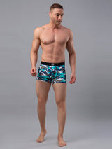 Men Premium Camo 2 Cotton Blend Trunk- Underjeans By Spykar