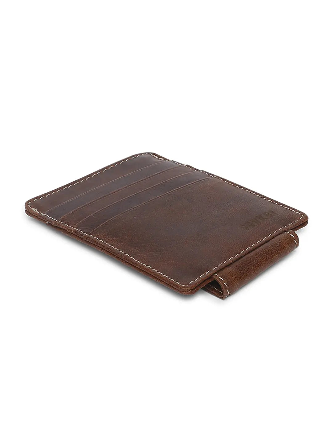 Spykar Men Tan Leather Money Clips