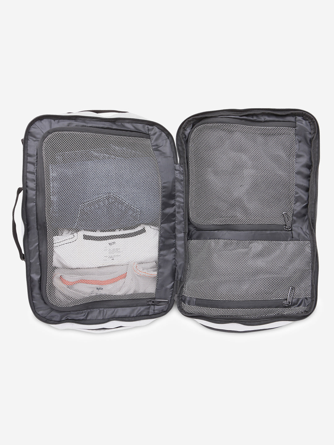 Spykar Light Grey Traveler Backpacks