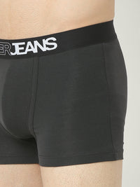 Underjeans By Spykar Men Premium Dk Grey Trunk Pack Of 2