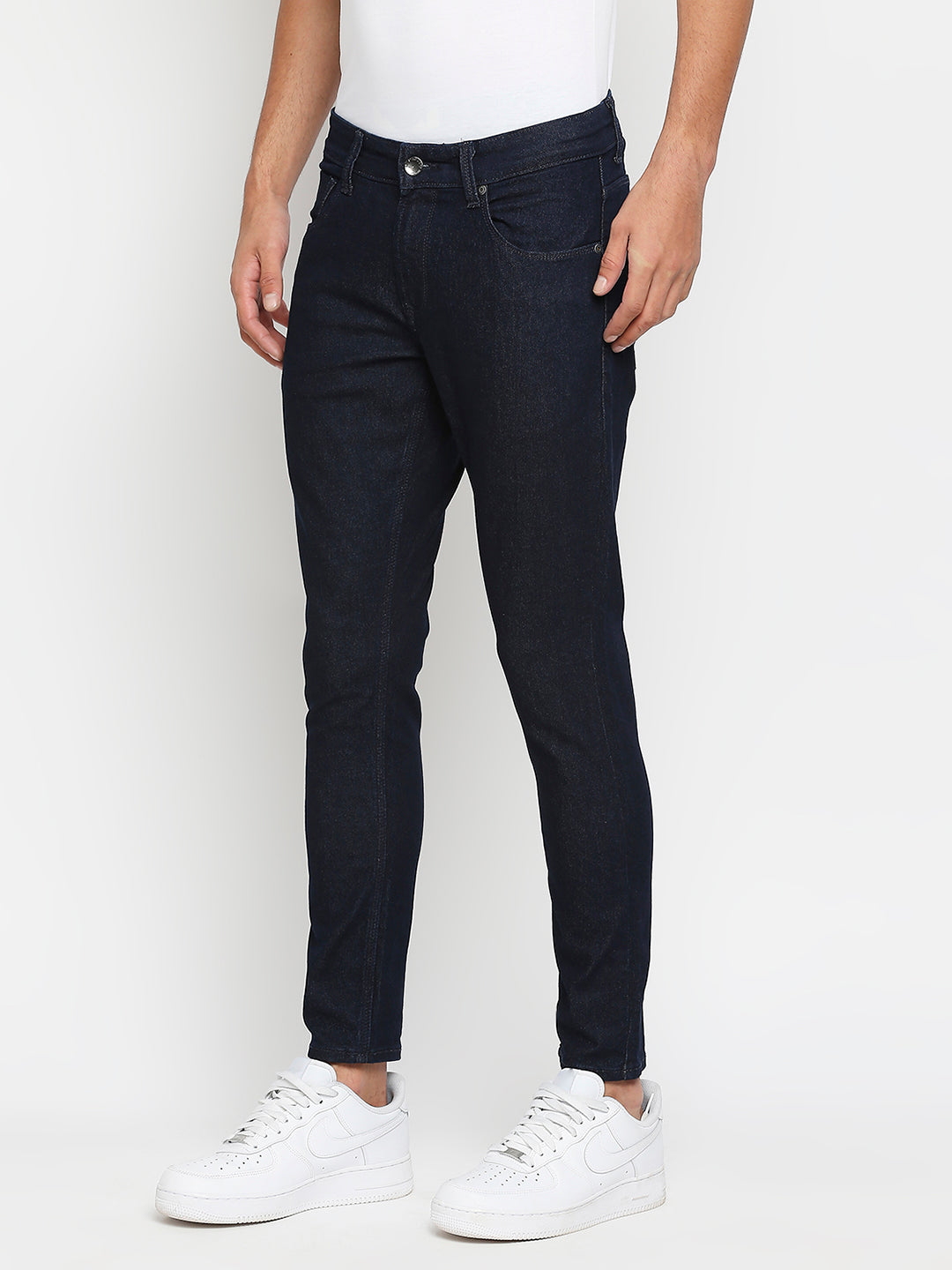 Spykar Men Blue Slim Fit Tapered Length Jeans (Kano)