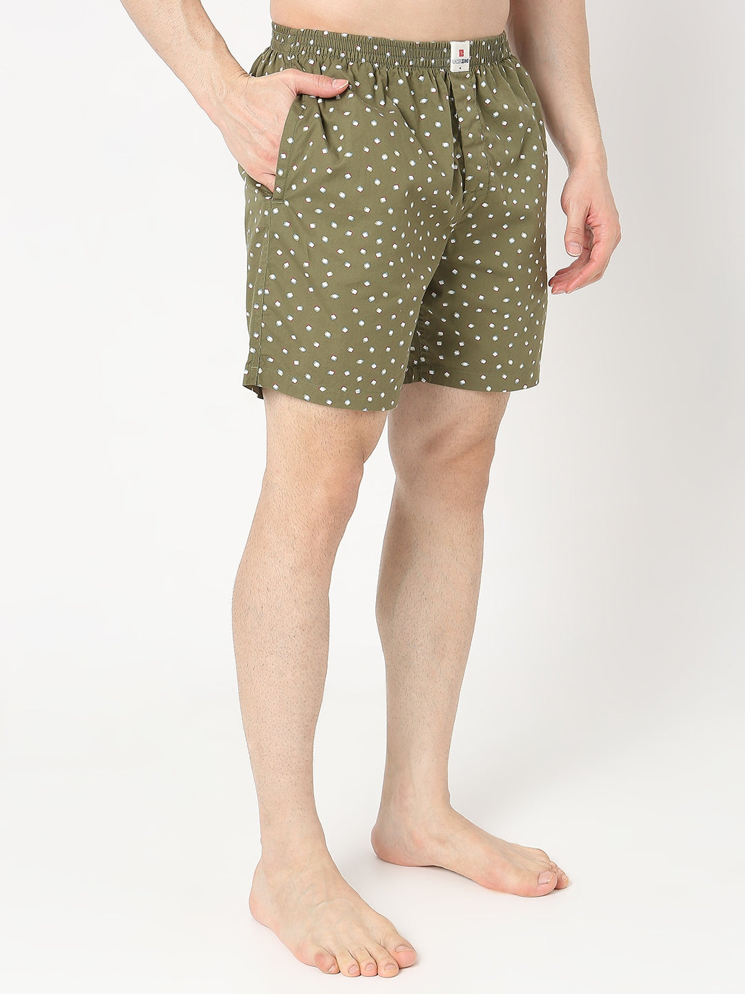 Underjeans by Spykar Men Premium Olive Boxers