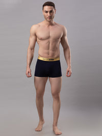 Underjeans By Spykar Men Premium Navy Cotton Blend Trunk