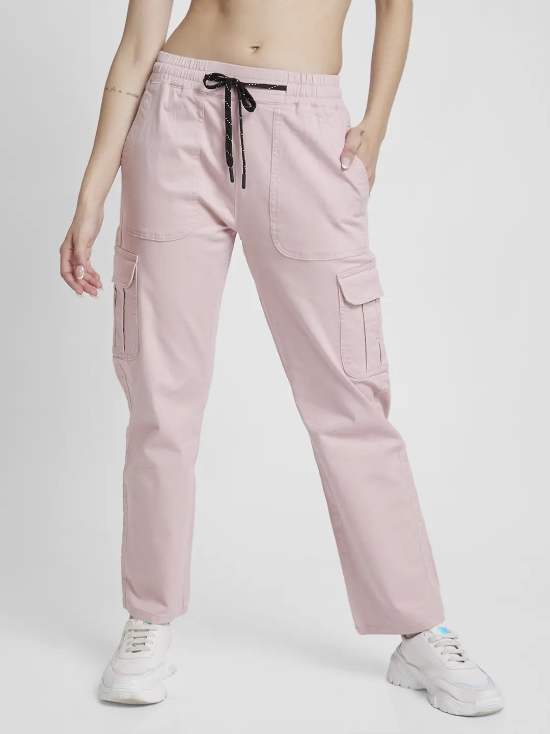Pink Cargo Pants  House of DK