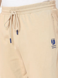Underjeans by Spykar Men Premium Knitted Beige Pyjama