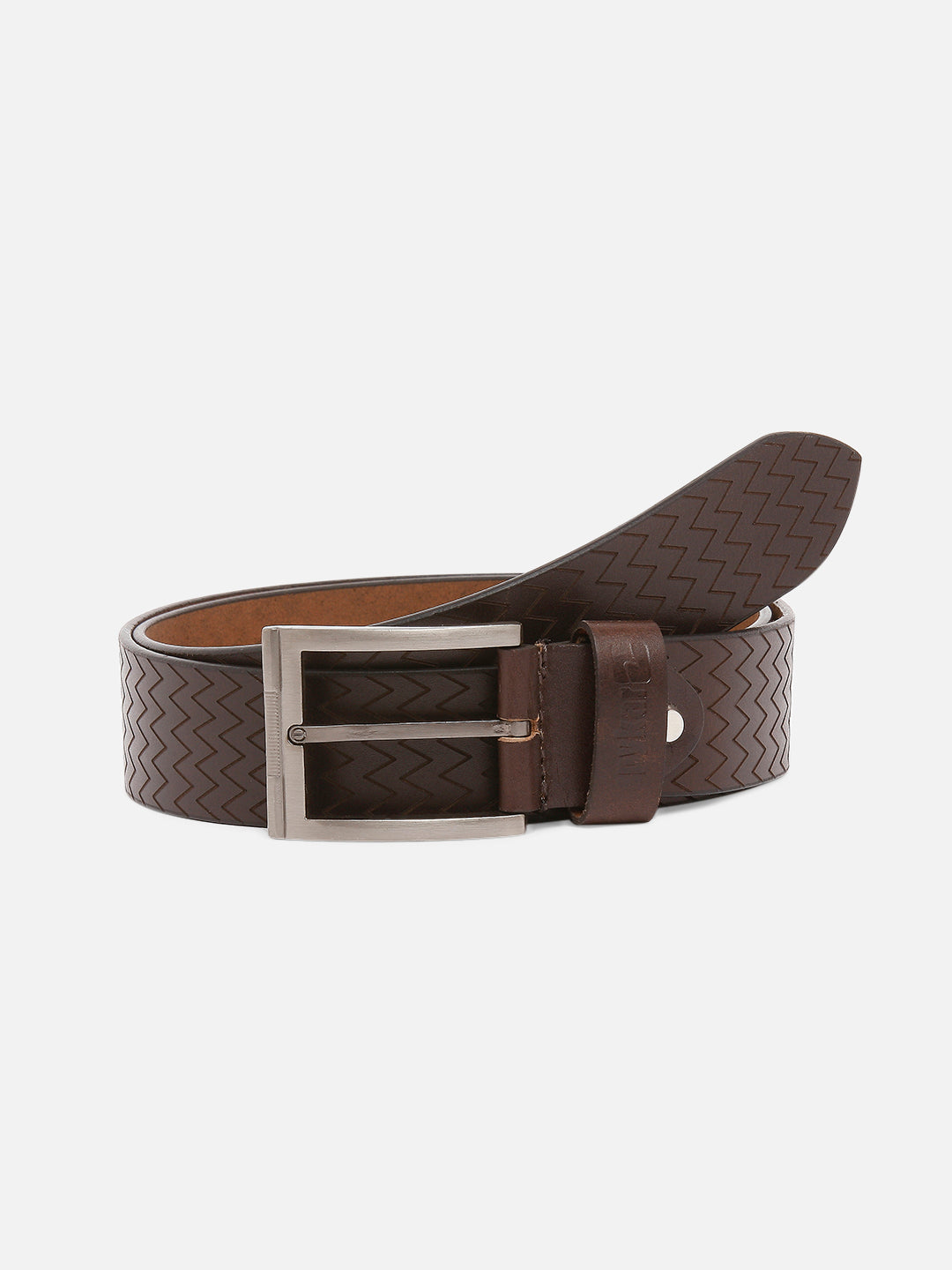 Spykar Men Brown Leather Belt