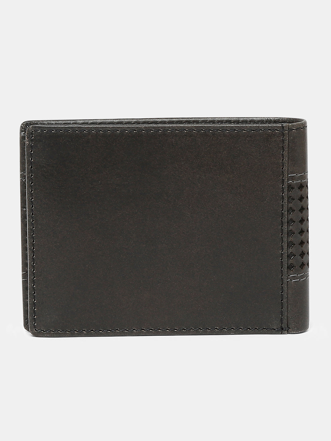 Spykar Men Grey Leather Wallet