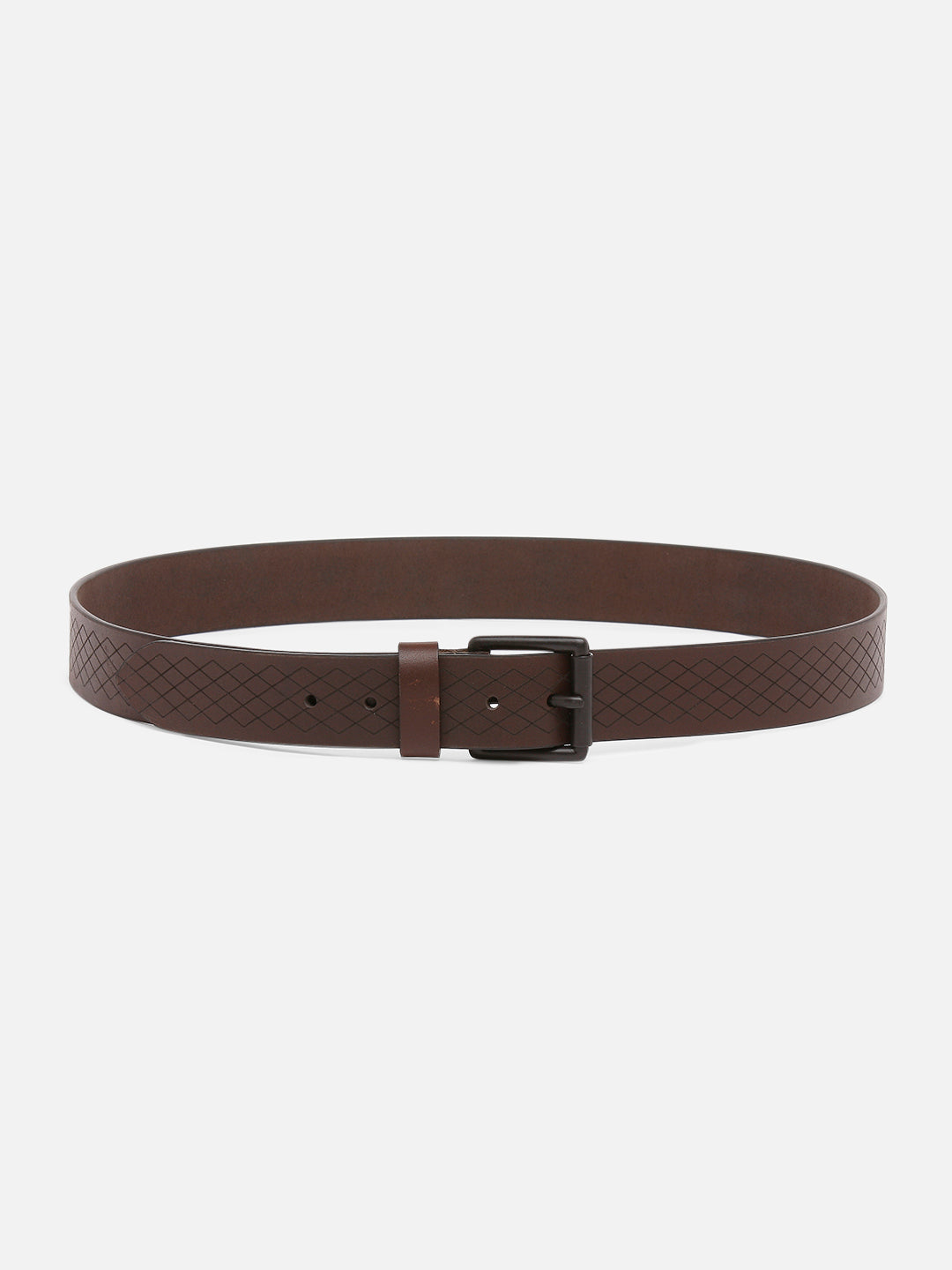 Spykar Men Brown Leather Belt