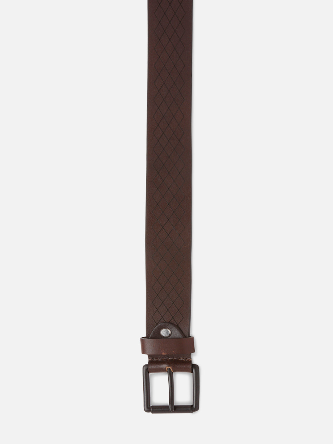 Spykar Men Brown Leather Belt