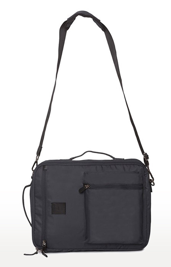 Spykar Grey Polyster Backpack