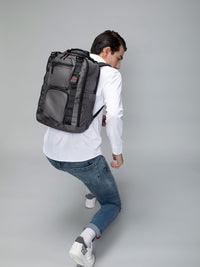 Spykar Dark Grey Traveler Backpacks