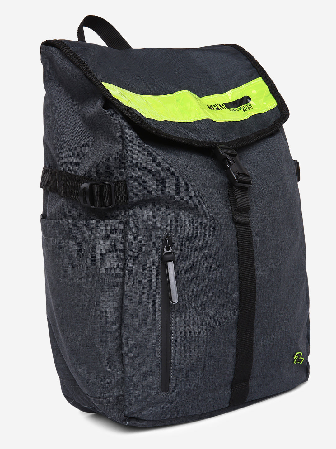 Spykar Dark Grey Casual Traveler Backpack