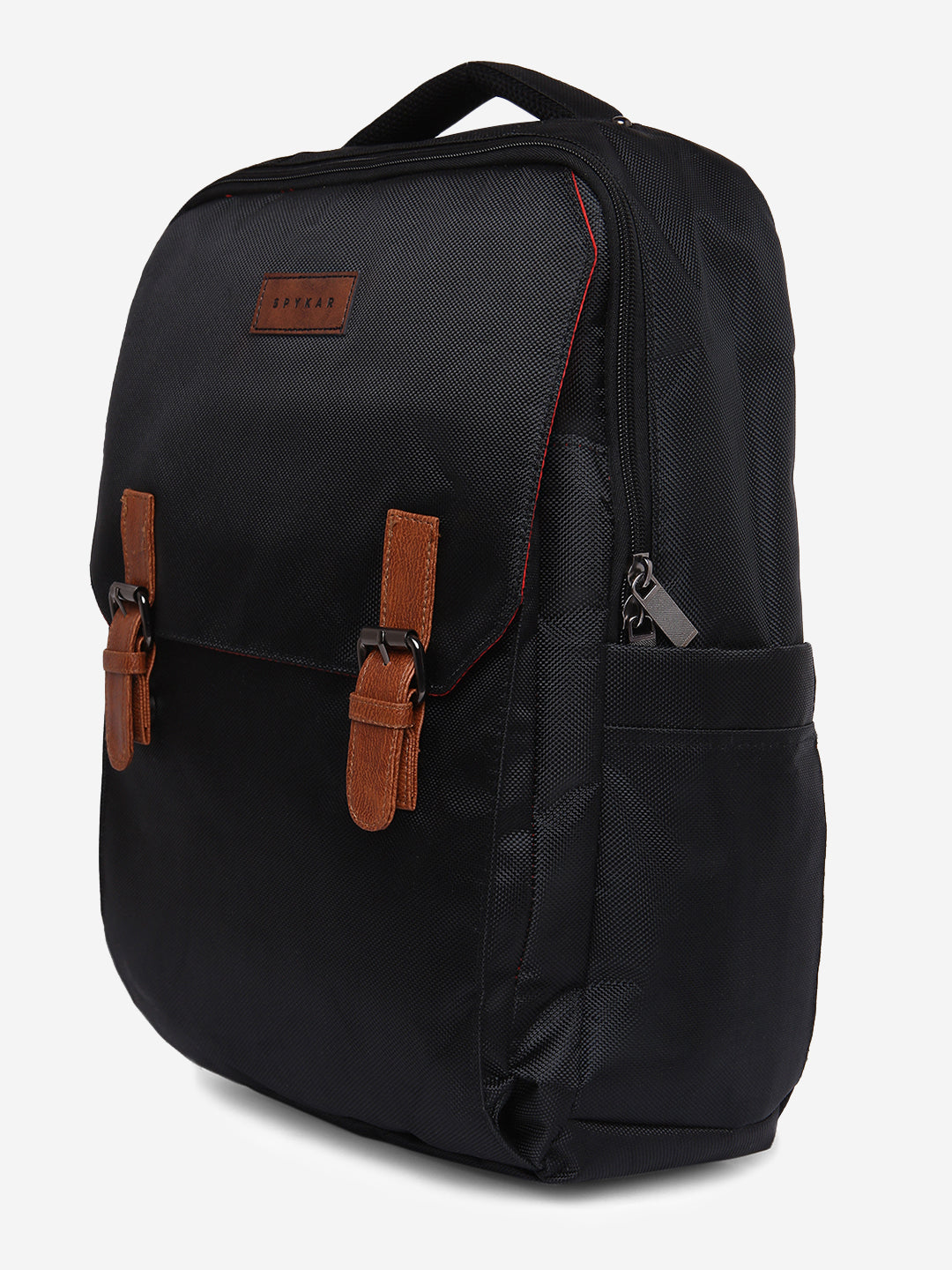 Spykar Black Casual Traveler Backpack