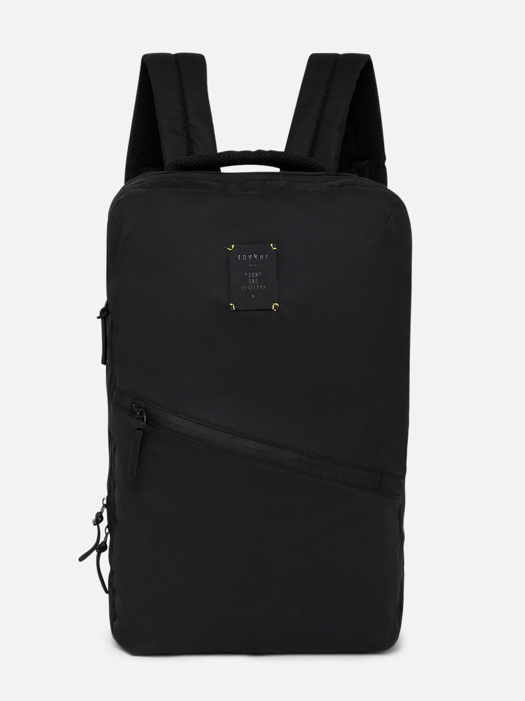 Spykar Black Casual Traveler Backpack