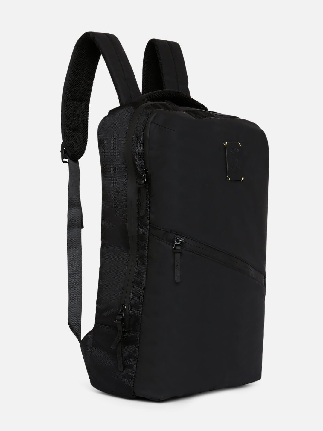 Spykar Black Casual Traveler Backpack