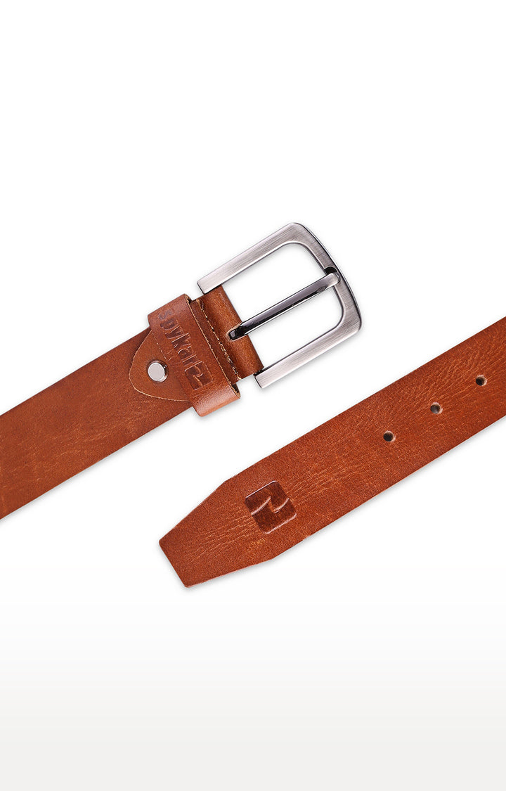 Spykar Men Tan Genuine Leather Belts