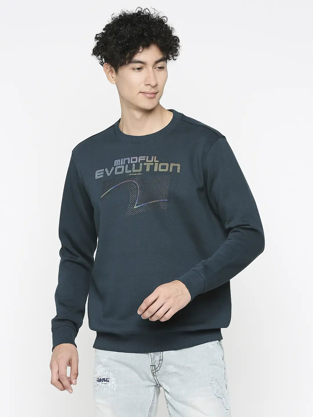 Spykar sweatshirt deals