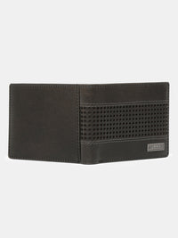 Spykar Men Grey Leather Wallet