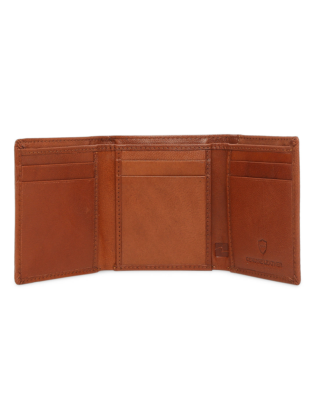 Spykar Tan Leather Wallet