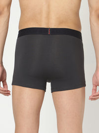 Underjeans By Spykar Men Premium Grey Cotton Blend Trunk