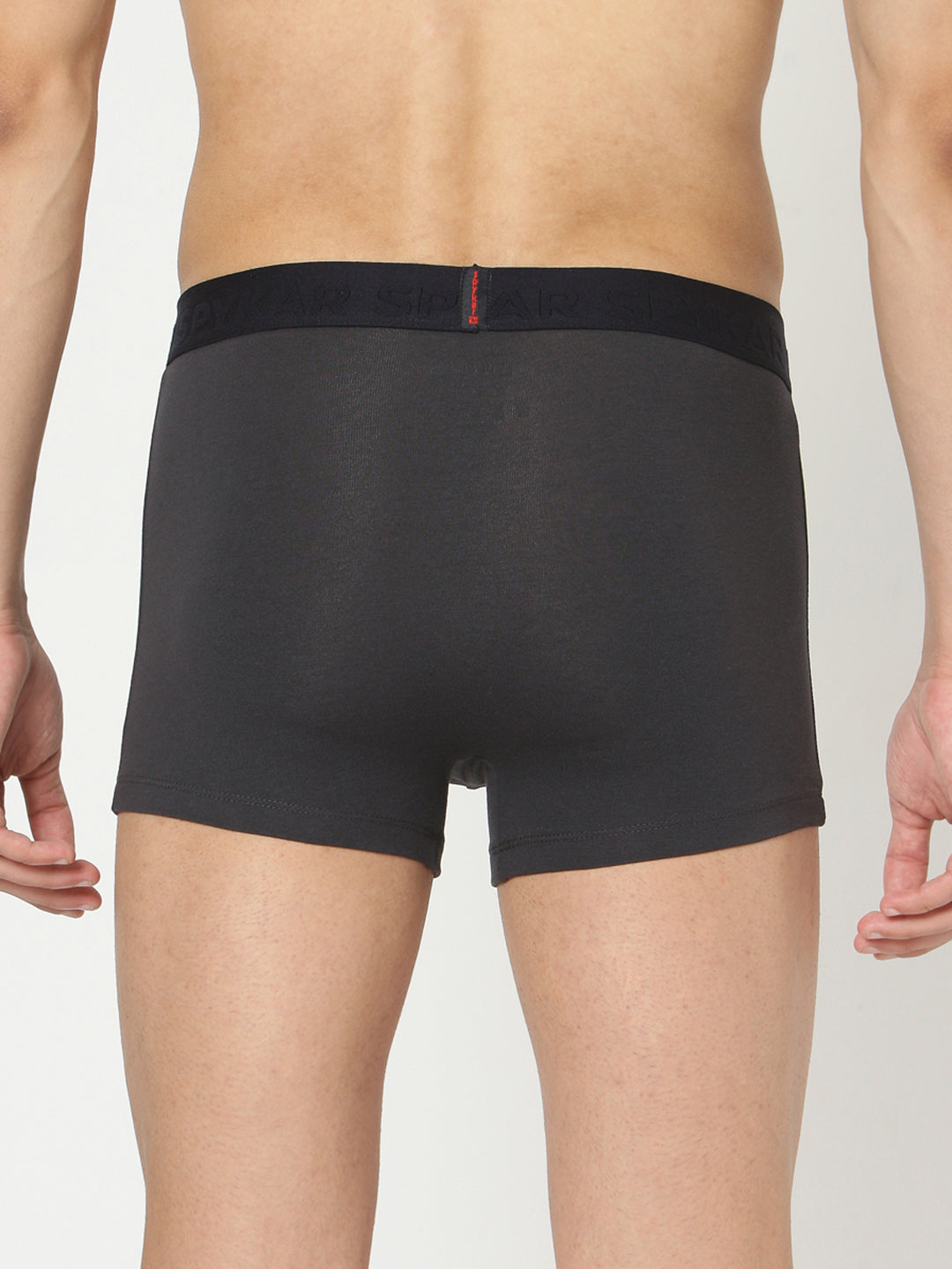 Underjeans By Spykar Men Premium Grey Cotton Blend Trunk