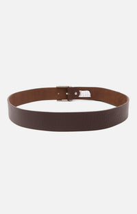 Spykar Men Brown Genuine Leather Belt