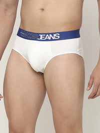 Men Premium Assorted Cotton Blend Printed Brief - Pack Of 3- Underjeans By Spykar