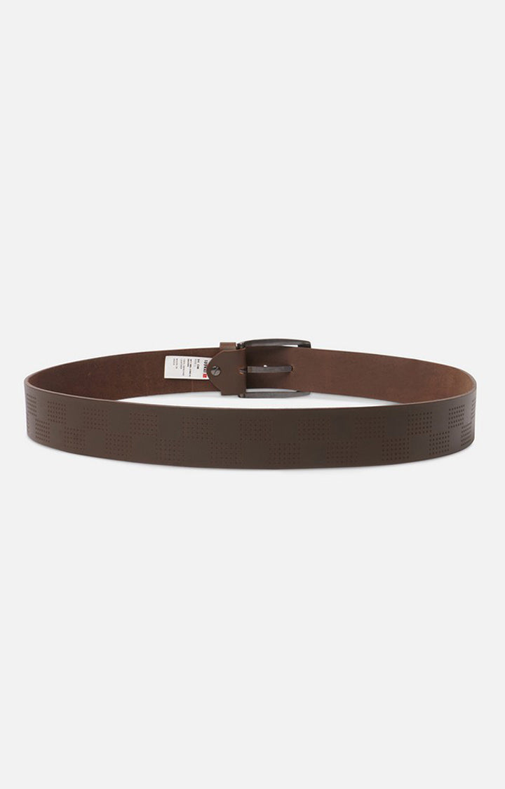 Spykar Brown Genuine Leather Belt