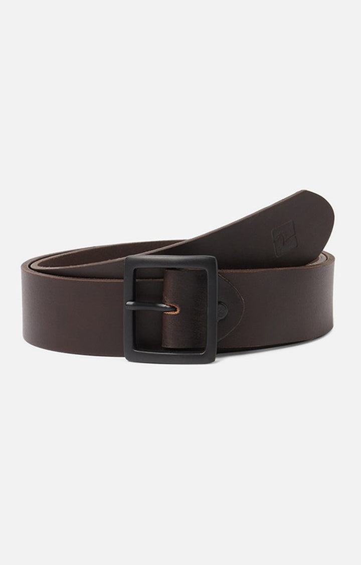 Spykar Men Brown Genuine Leather Belt