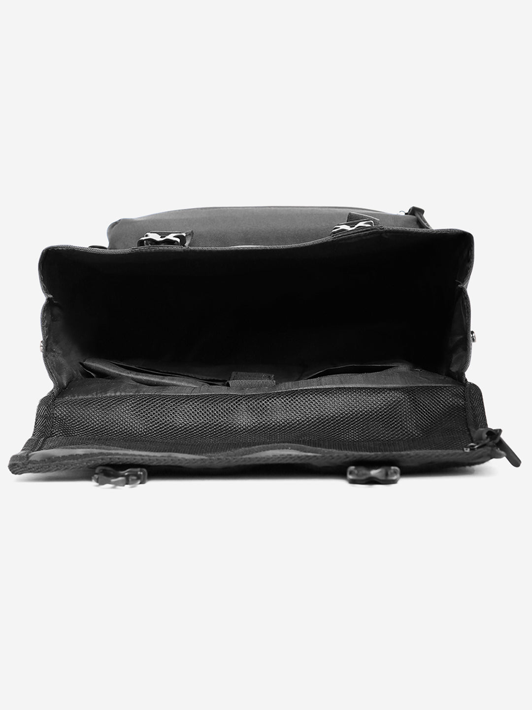 Spykar Black Casual Traveler Backpacks