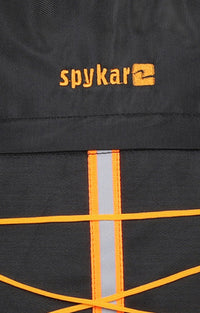 Spykar Black Solid Backpack