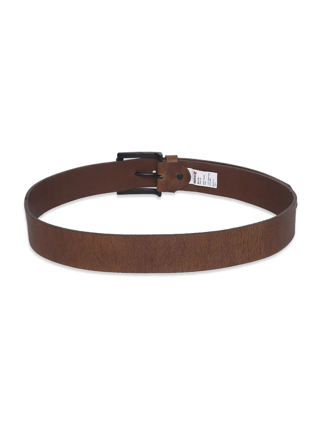 Spykar Men Tan Leather Belt