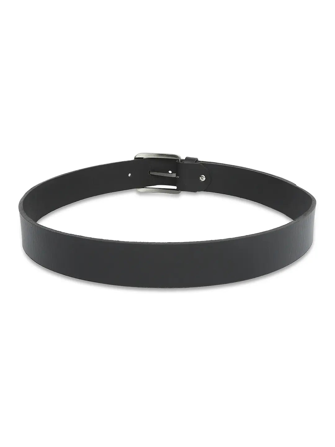 Spykar Men Black Leather Belt