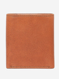 Spykar Men Brown Leather Wallet