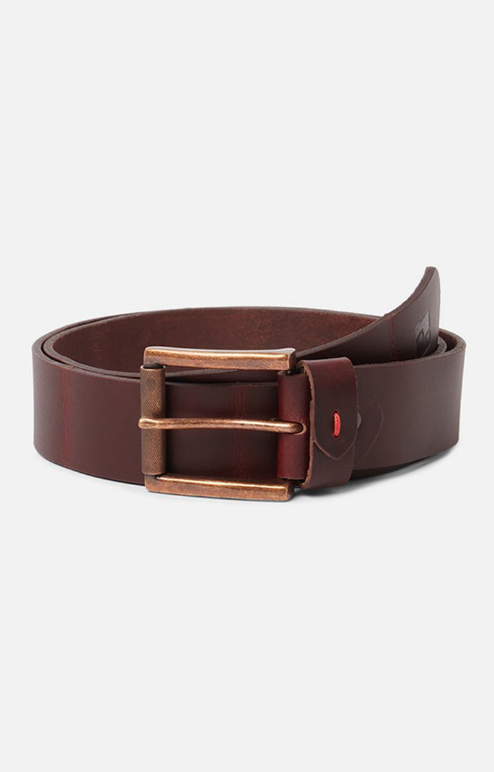 Spykar Men Purple Genuine Leather Belt