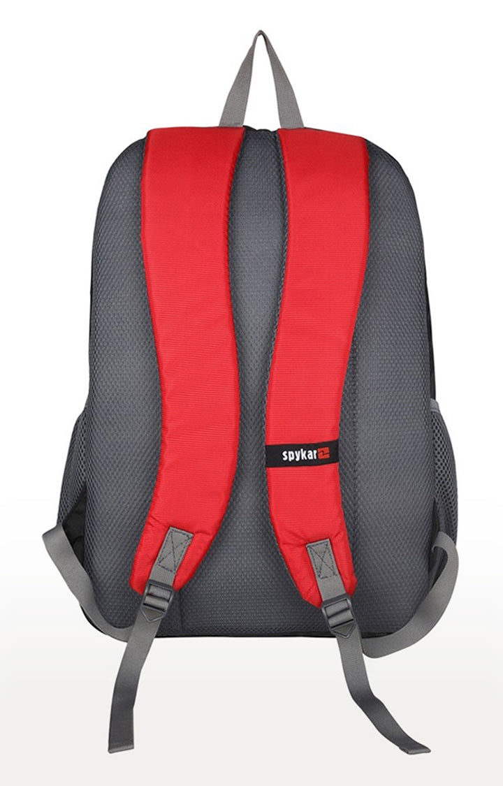 Spykar Black Solid Backpack