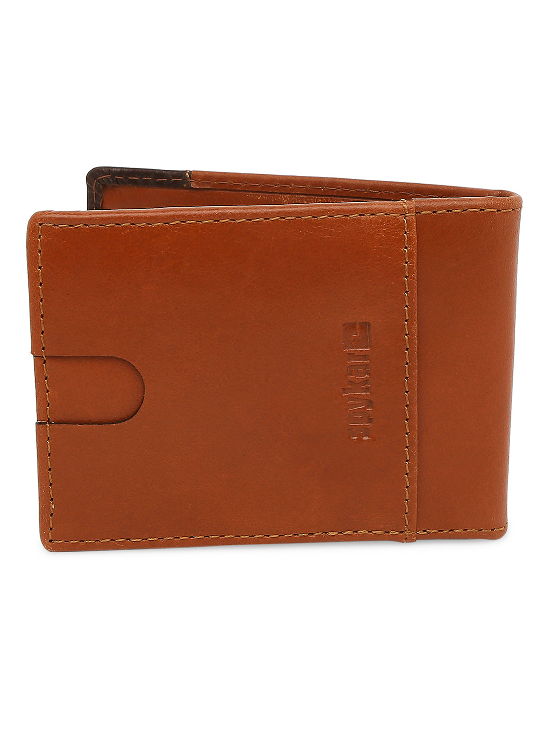 Spykar Tan Leather Wallet