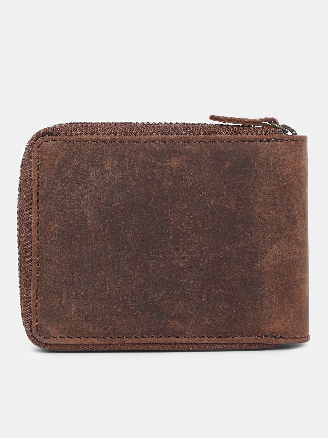 Spykar Men Brown Leather Wallet