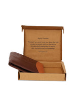 Spykar Men Brown Leather Bi-Fold Wallet